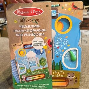 Melissa & Doug Let's Explore Weather Activity Board